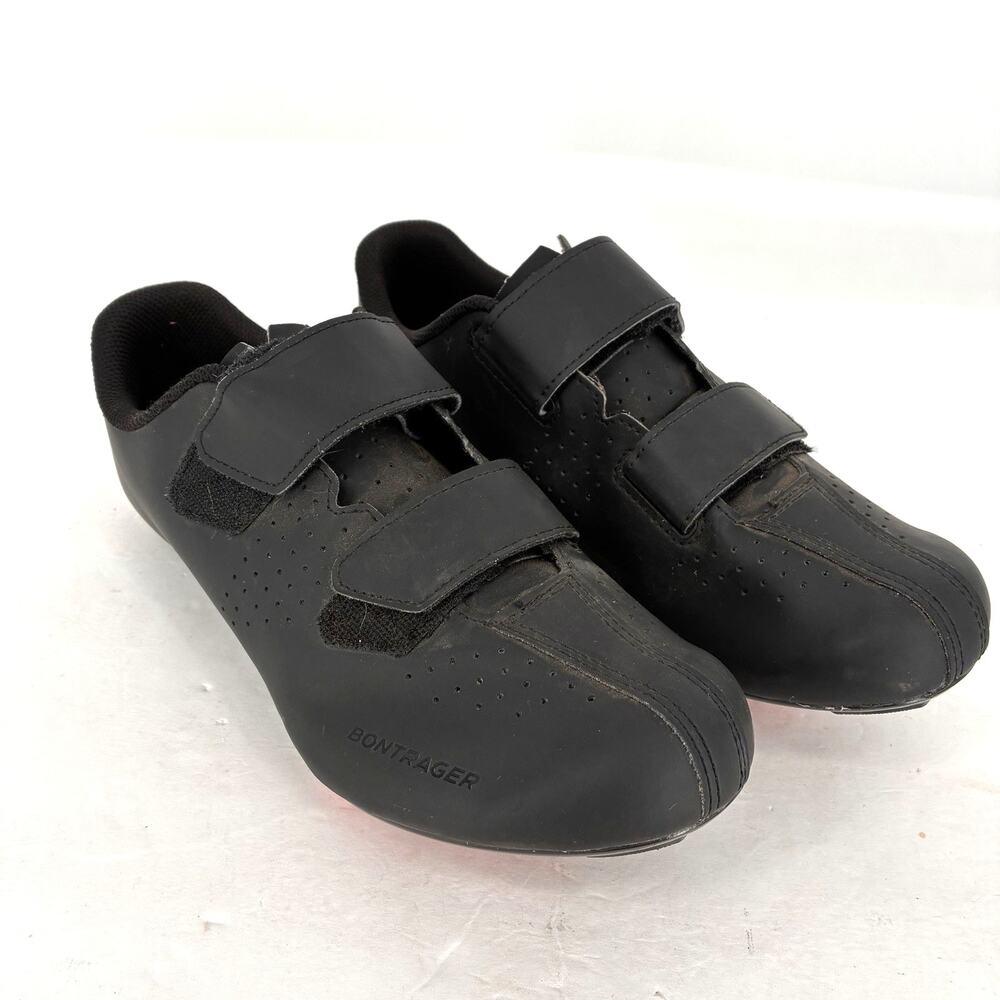 Bontrager Solstice Black Road Cycling Shoes Men's Size 10 With Cleats
